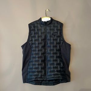 Adidas Golf Frostguard Puffer Down Vest *Legend Earth Green*